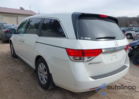 2014 Honda Odyssey Ex-L z USA, uszkodzony, nr VIN 5FNRL5H61EB048247